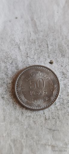 Колумбия 50 песос 2022