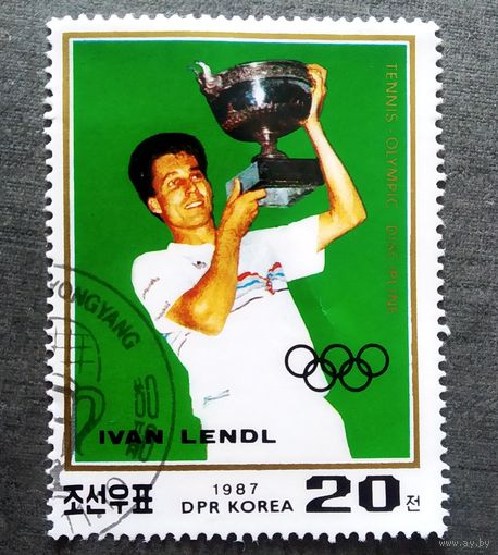 Марка КНДР 1987 год Олимпийские игры