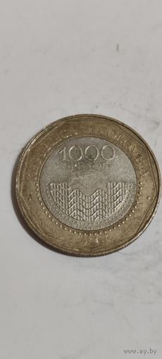 Колумбия 1000 песос 2016