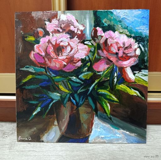 Картина маслом, оргалит