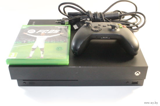 Игровая приставка Microsoft Xbox One X 1TB, геймпад