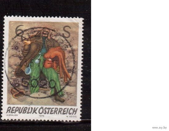 Австрия-1976,(Мих.1537) гаш. , Искусство, Живопись,