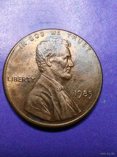 США 1 цент 1985