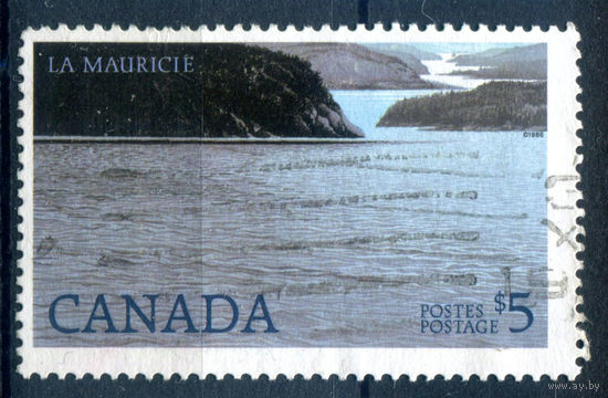 Канада - 1986г. - национальный парк Ла Мориси - 1 марка - полная серия, гашёная [Mi 991]. #3-WB-88-A-2