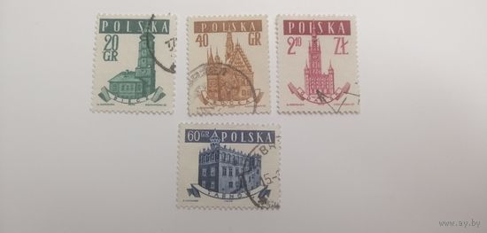 Польша 1958. Ратуши