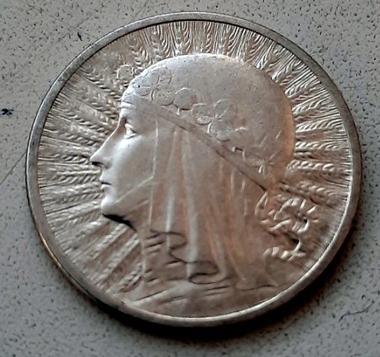 Польша 2 злотых 1933 года. Ядвига.