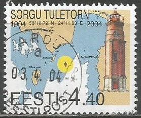 Эстония. Маяк в Соору. 2004г. Mi#478.