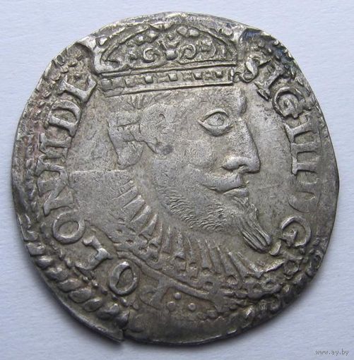 3 гроша трояк 1598 Олькуш, Польша