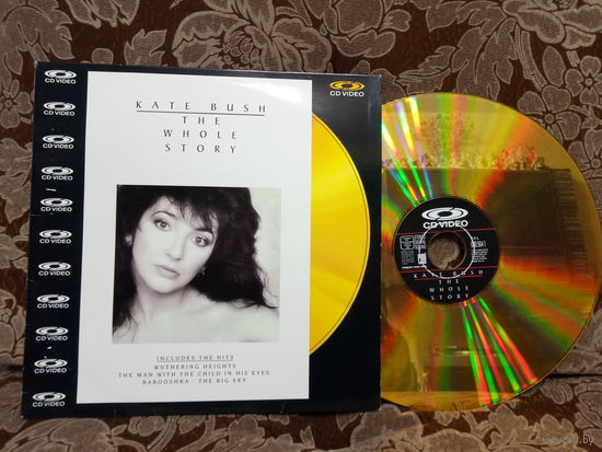 CD VIDEO. KATE BUSH. The whole story.