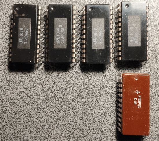 Микросхемы КМ155РП3, КР556РТ5, К284УД1Б новые