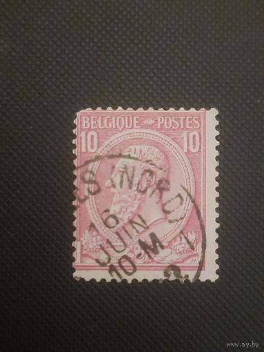 Бельгия. Стандарт. 1891г. гашеная