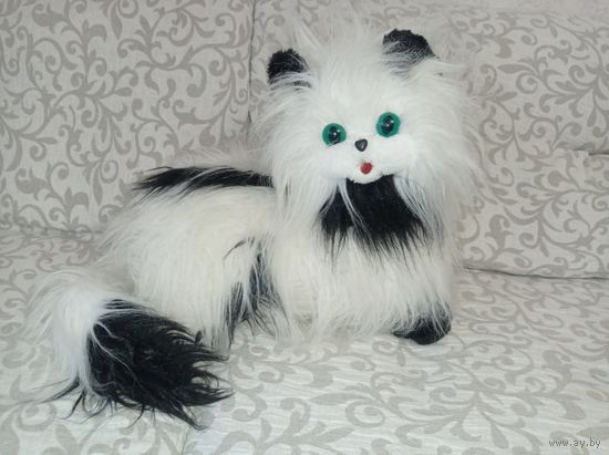 Кот, котик, кошка, кошечка красивая мягкая, советских времен, кот большая игрушка ссср