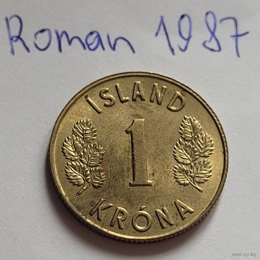 Исландия 1 крона 1975
