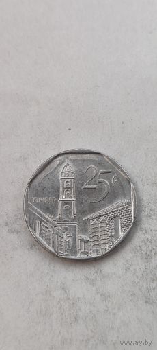 Куба 25 цент 2008