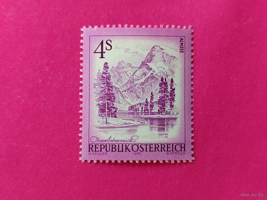 Австрия. Флора. ( 1 марка ) 1973 года. 6-8.