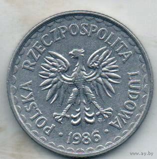 НАРОДНАЯ РЕСПУБЛИКА ПОЛЬША. 1 ЗЛОТЫЙ 1986