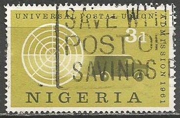 Нигерия. Вступление страны в ВПС. Автомобиль. 1961г. Mi#105.