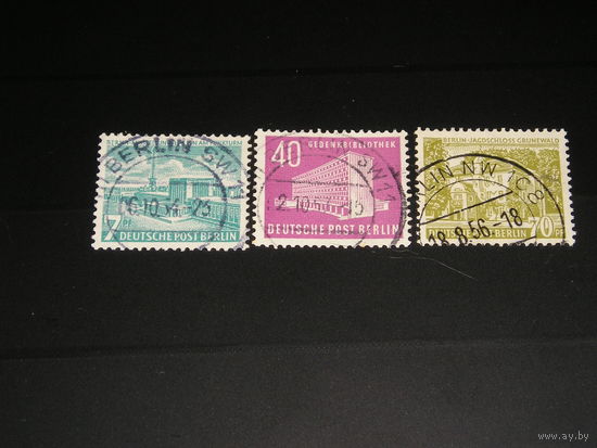 Зап. Берлин 1954 Архитектура Берлина