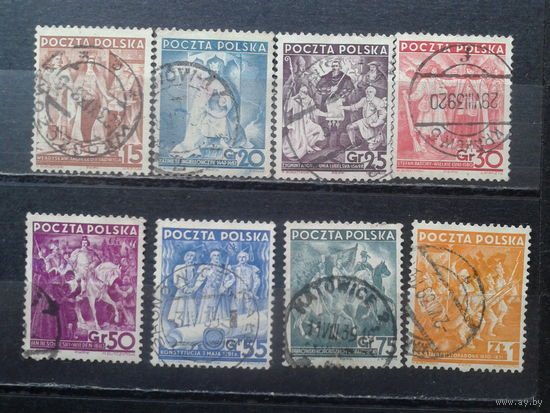 Польша, 1932. Стандарт, герб. Полная серия