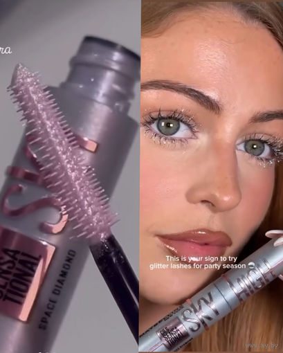 Maybelline Sky High Space Diamond тушь для ресниц с блёстками