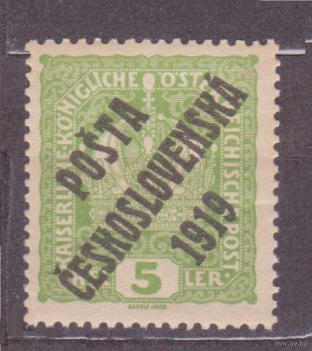 Чехословакия 1919 надпечатка на австрийских марках** //3
