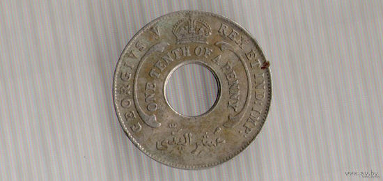 Британская Западная Африка 1/10 пенни 1926(Ki)