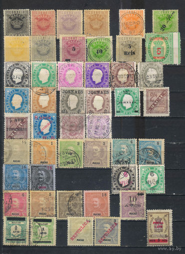 Португалия Колонии Макао Китай 1884-1911 Коллекция Стандарт