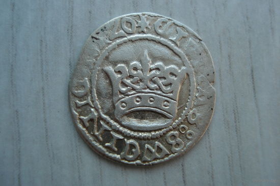 Полугрош 1520 года Людовик ІІ Ягеллончик. г.Свидница.