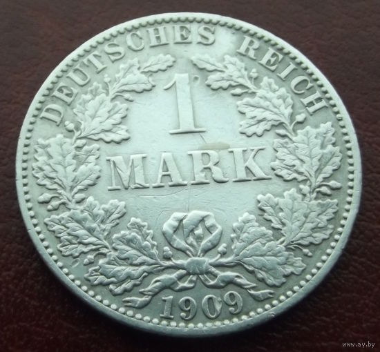 Германия. 1 марка 1909