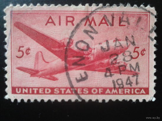 США 1946 авиапочта Дуглас ДС-4