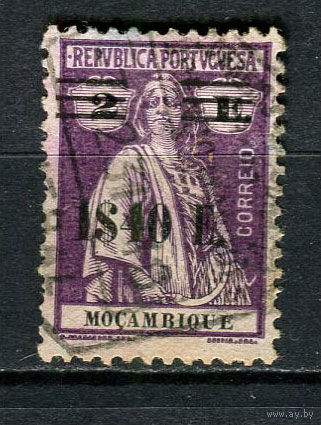 Португальские колонии - Мозамбик - 1931 - Надпечатка нового номинала 1,4E на 2E - [Mi.274] - 1 марка. Гашеная.  (Лот 64Fx)-T25P36