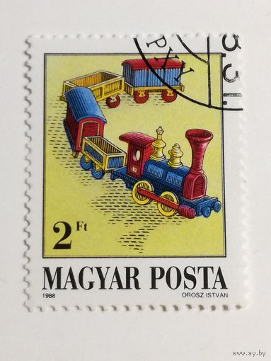 Венгрия 1988. Старые игрушки