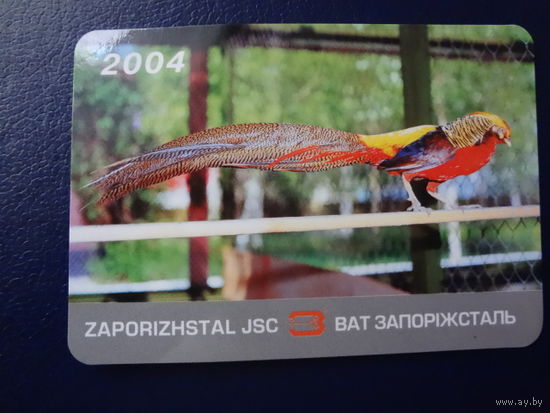Календарик 2004 г.  Запорожсталь.  )укр. яз.)