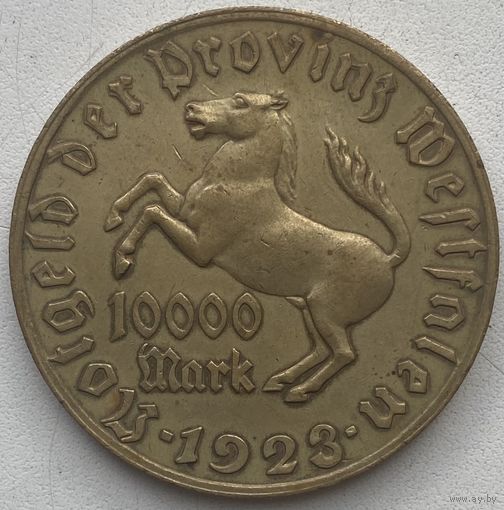 Германия (Вестфалия) 10000 марок 1923 г. Нотгельд