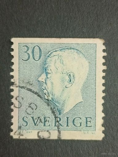 Швеция 1951-1957. Король Швеции Густав VI Адольф
