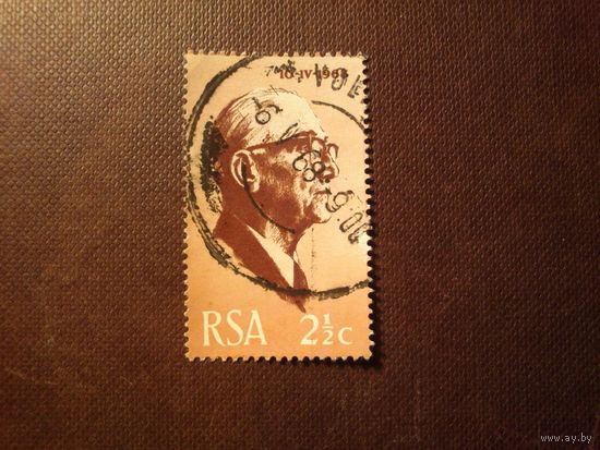 Южно-Африканская республика 1968 г.Якобус Йоханнес Фуше - президент ЮАР в 1968-1975 годах./4а/