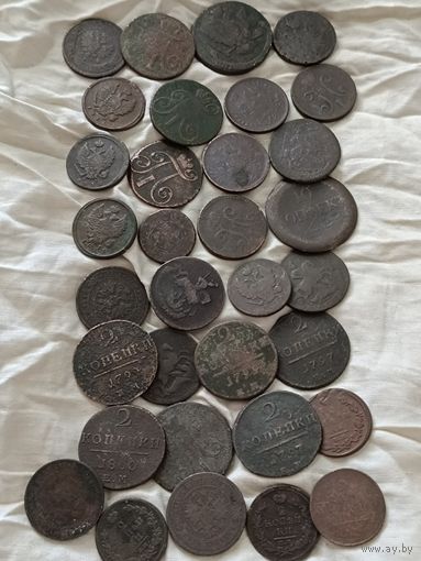 Набор монет Николая 33шт