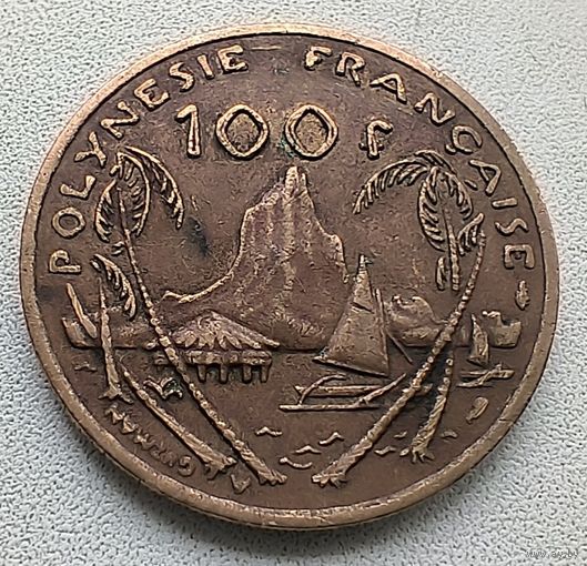 Французская Полинезия 100 франков, 1986.  7-10-26