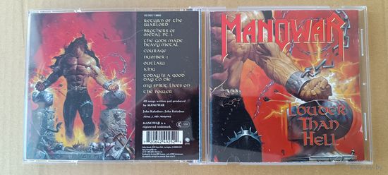 MANOWAR Louder Than Hell (аудио CD 1996 EUROPE)