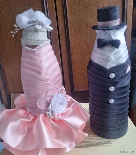 Украшение на бутылку