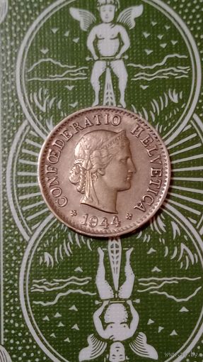 Швейцария 5 раппен 1944