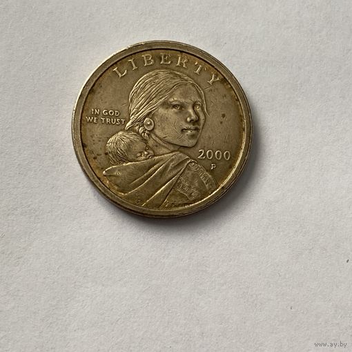 1 доллар 2000 Р