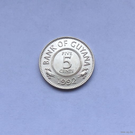 5 центов 1992