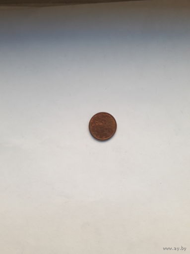 Франция 1 евроцент 2009