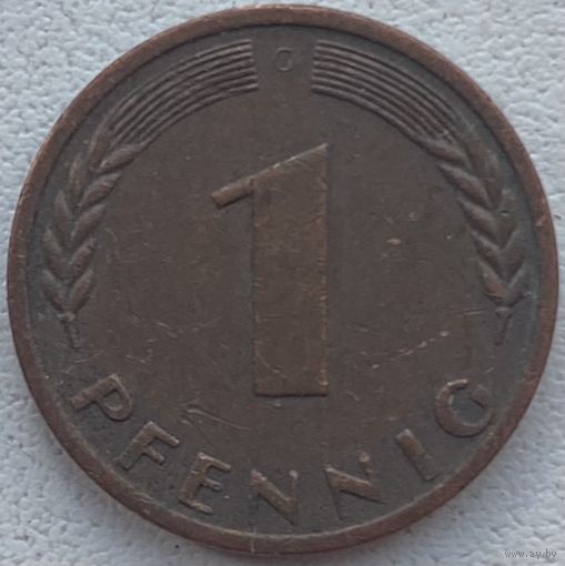 Германия 1 пфенниг 1969 г. G