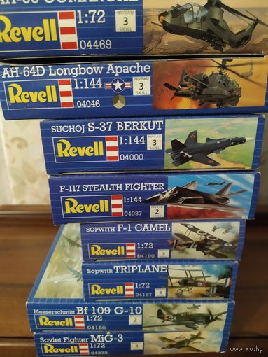 Revell ,Сборные модели одним лотом 8 моделей