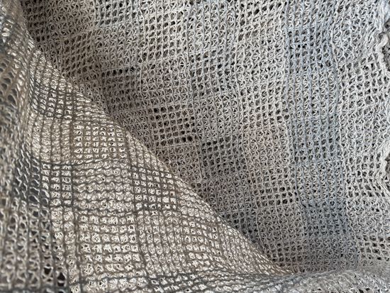 Старинная скатерть лен