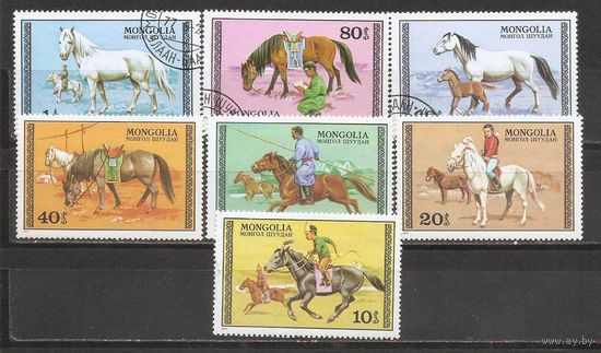 ФФ2 Монголия 1977 Лошади гаш