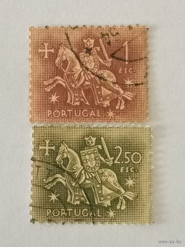 Стандартный выпуск марок Португалии 1953 года