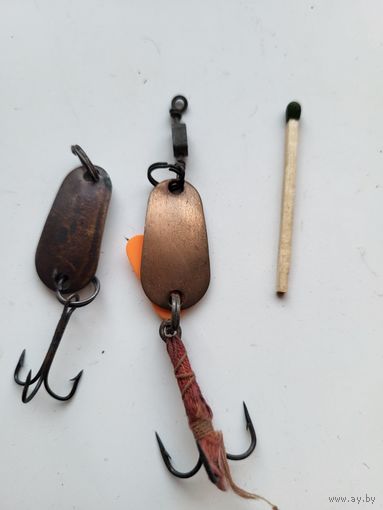 Блесна из набора "НЕВСКИЙ" Завод пластмассовых спорттоваров г. Отрадное, СССР (ПО Блесна)